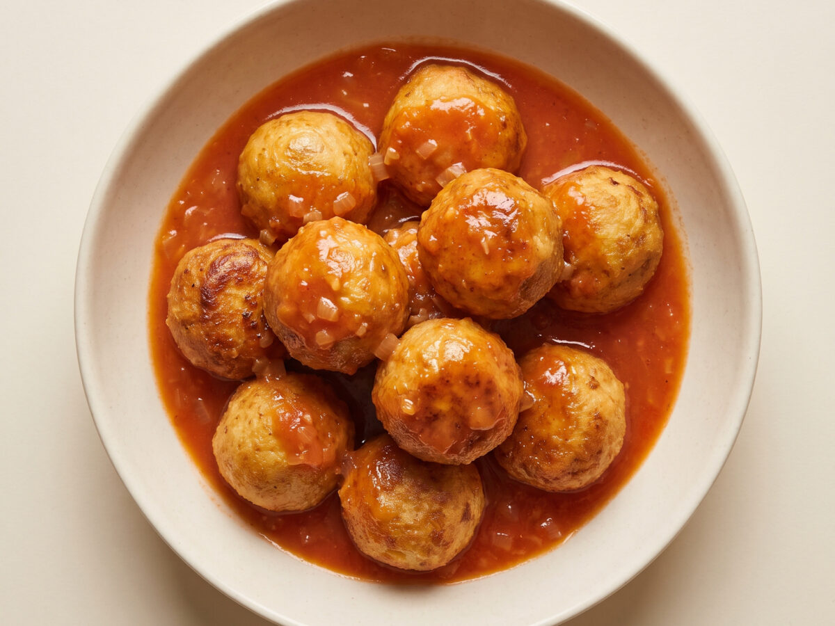 Albóndigas de bacalao aus Aragón
