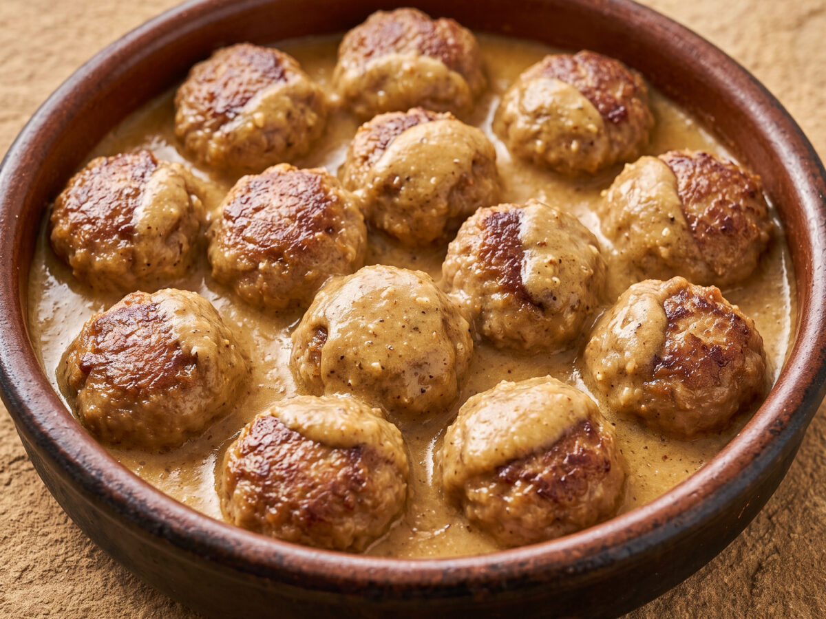 Aragón auf dem Teller: Albóndigas mit Mandelsauce
