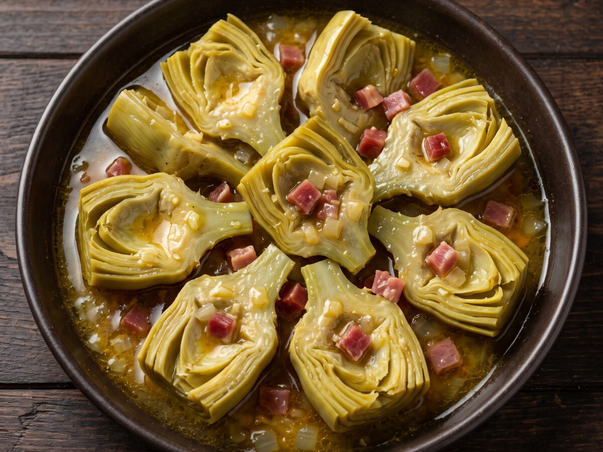 Alcachofas a la montillana: Artischocken aus Andalusien