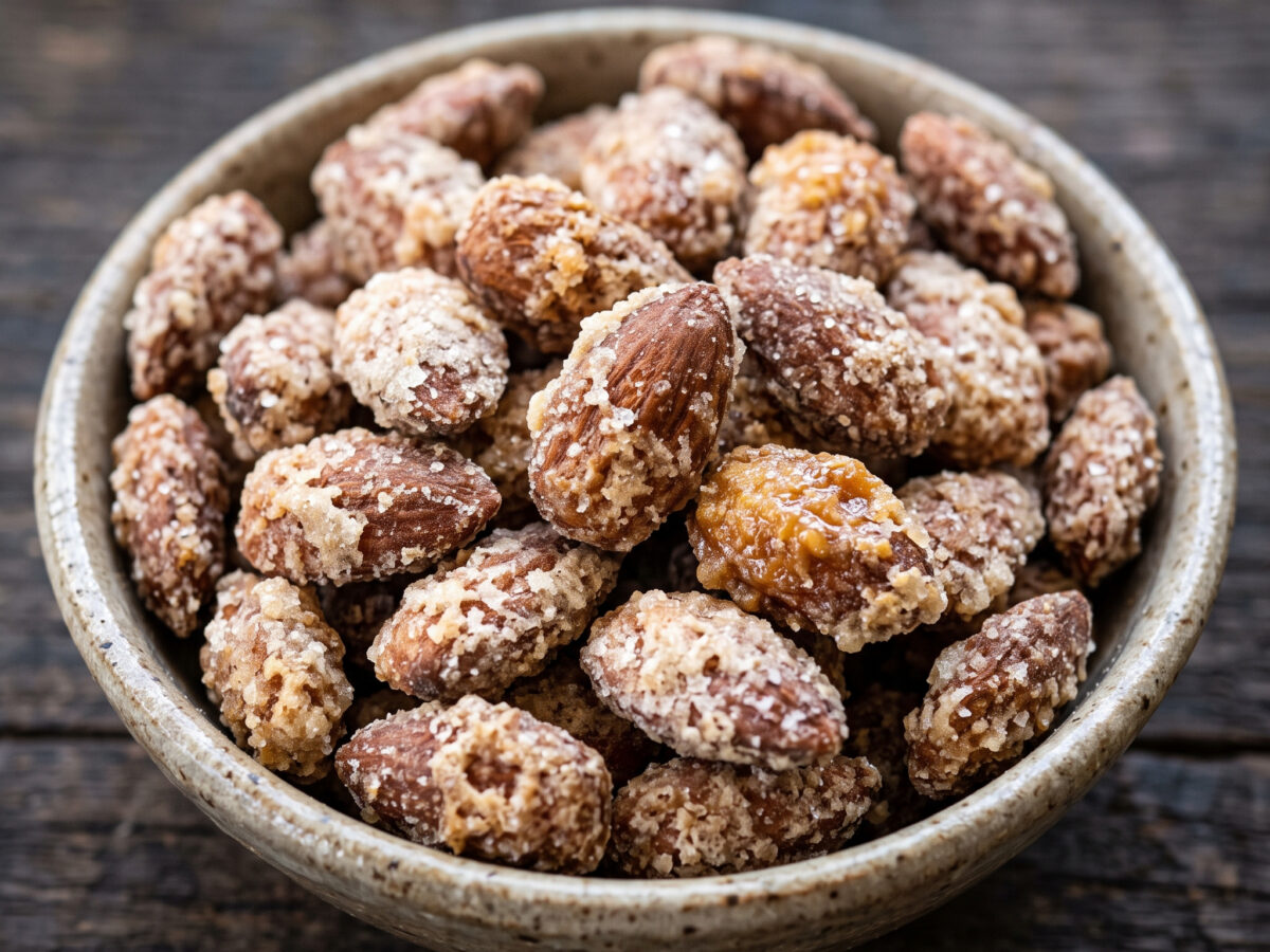 Almendras garrapiñadas: knuspriges Mandelkonfekt aus La Rioja