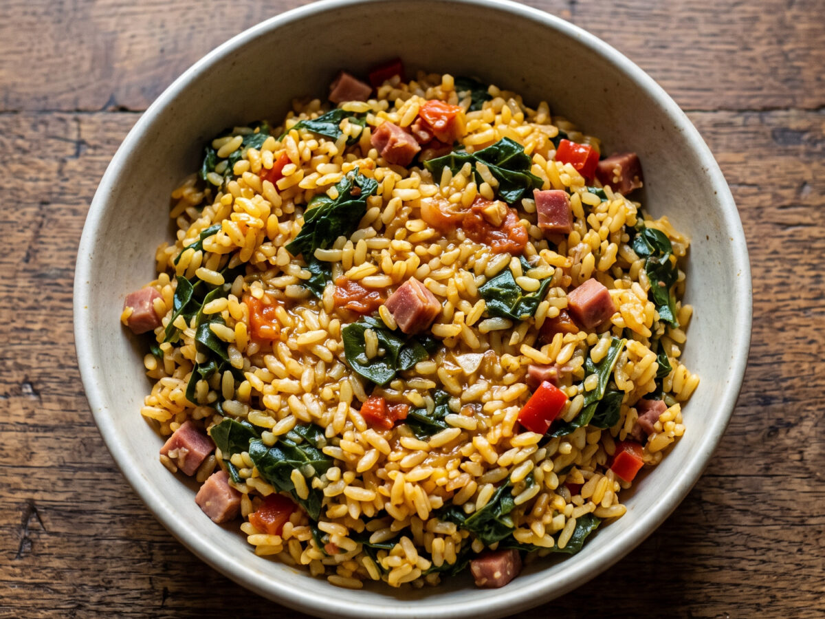 Arroz con collejas