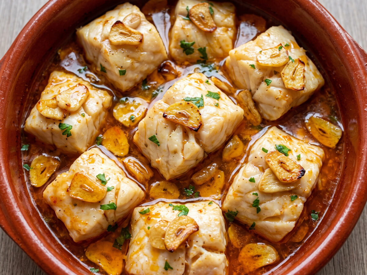 Bacalao al ajoarriero: Knoblauch und Pimentón aus Valderas