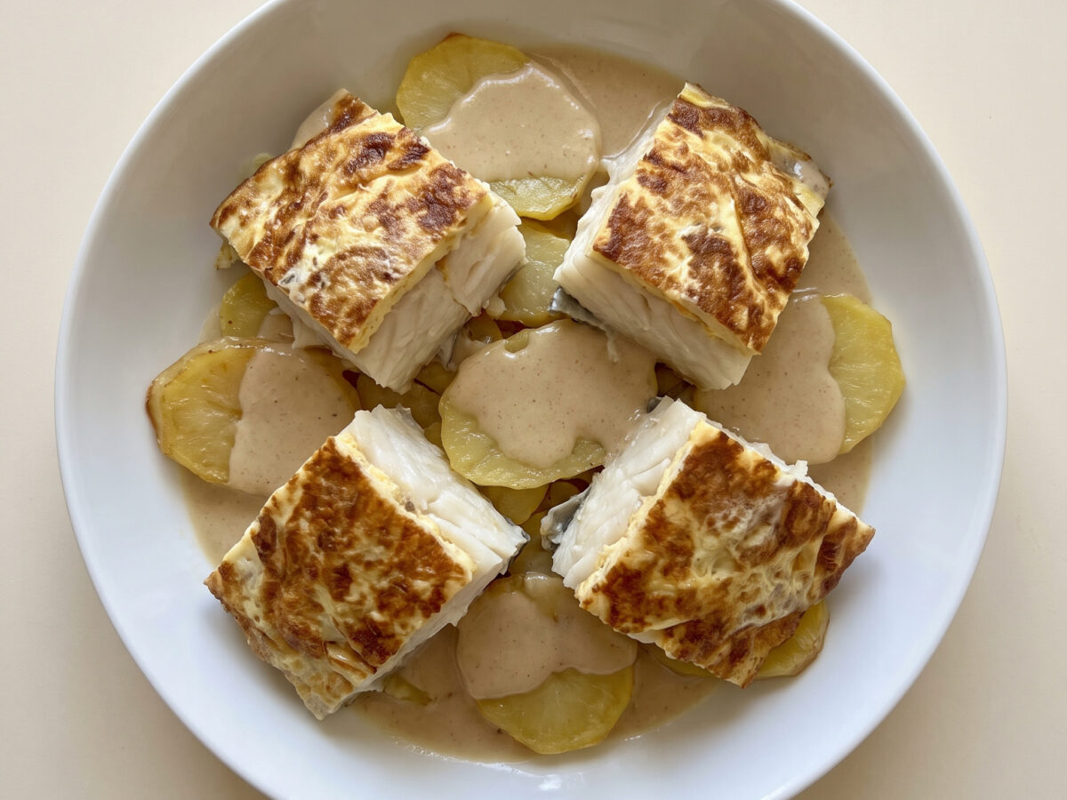 Bacalao al modo Alcántara