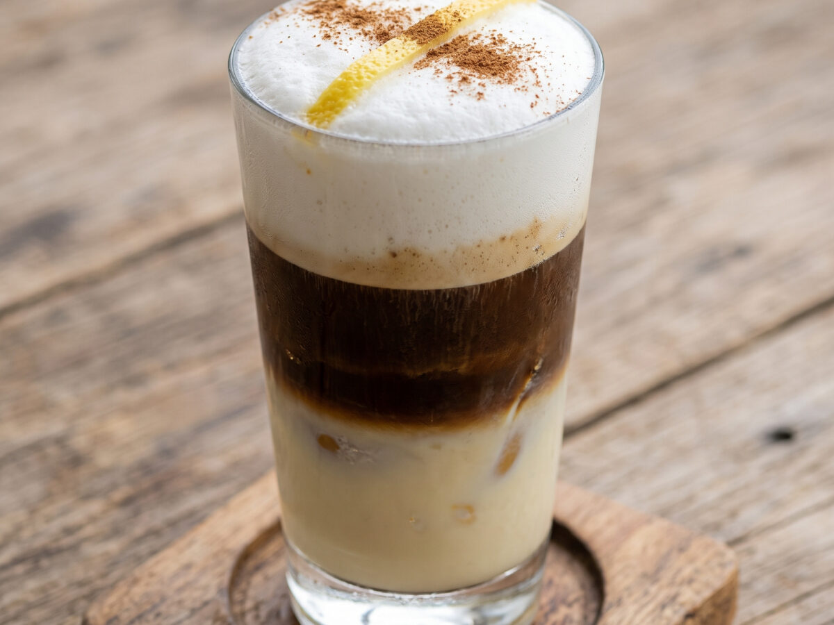 Barraquito virgen – kalter Schichtkaffee von den Kanaren