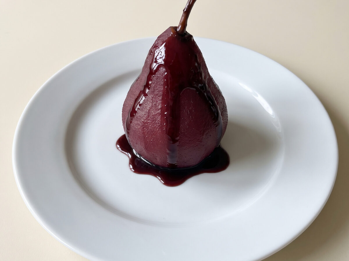 Birnen, Rotwein und warme Gewürze