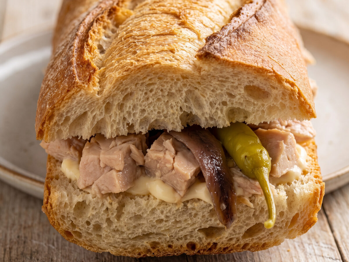 Bocadillo de bonito del norte