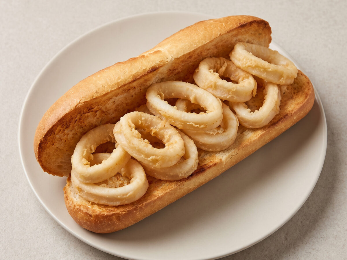 Bocadillo de Rabas aus Kantabrien