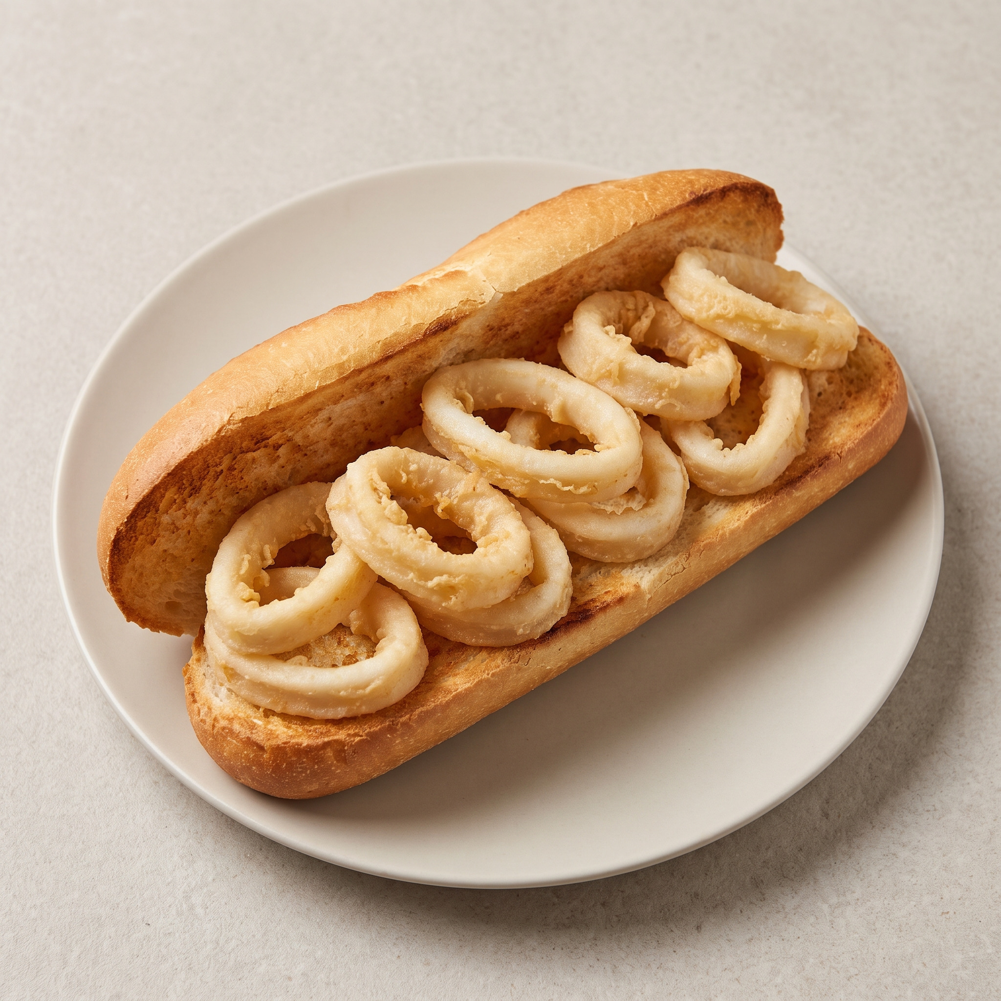 Bocadillo de Rabas aus Kantabrien