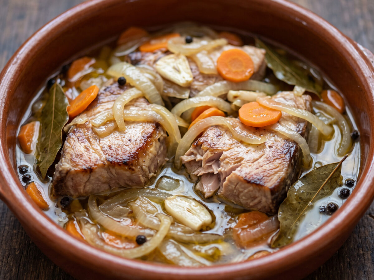 Bonito en escabeche aus dem Baskenland