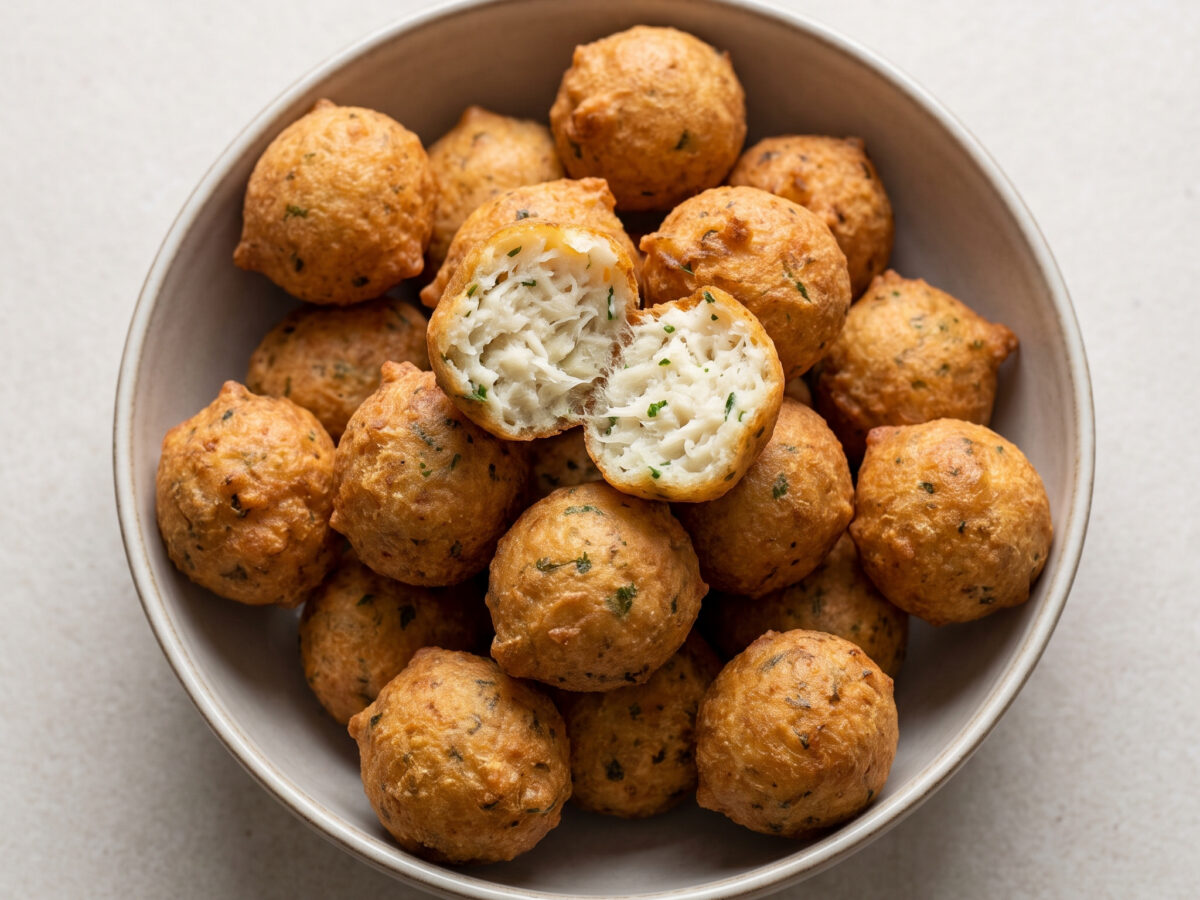 Bunyols de bacallà aus Katalonien