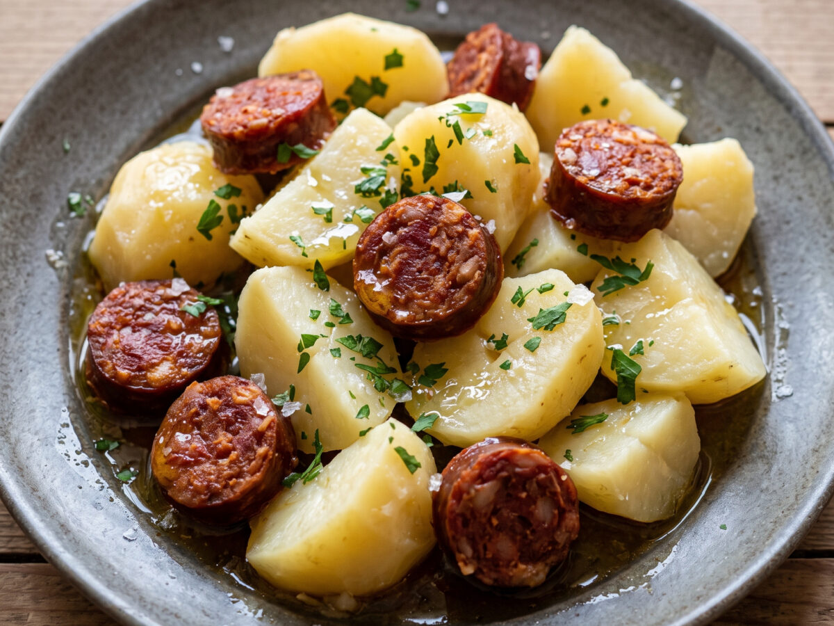 Cachelada leonesa – Kartoffeln mit Chorizo aus León