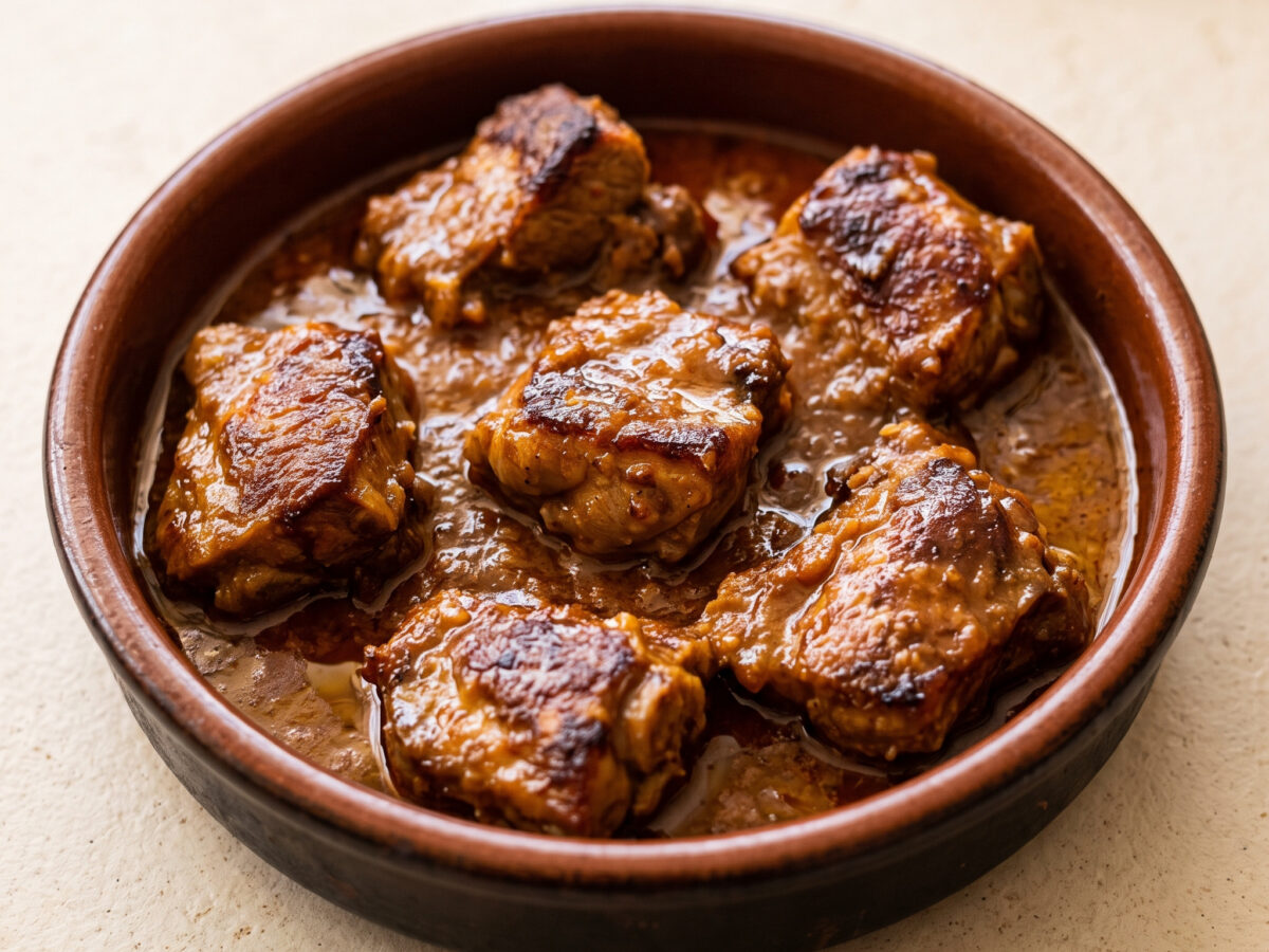 Choto al ajillo aus Andalusien