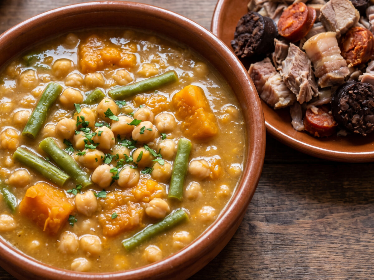 Cocido andaluz con pringá: Andalusiens kräftiger Kichererbsentopf