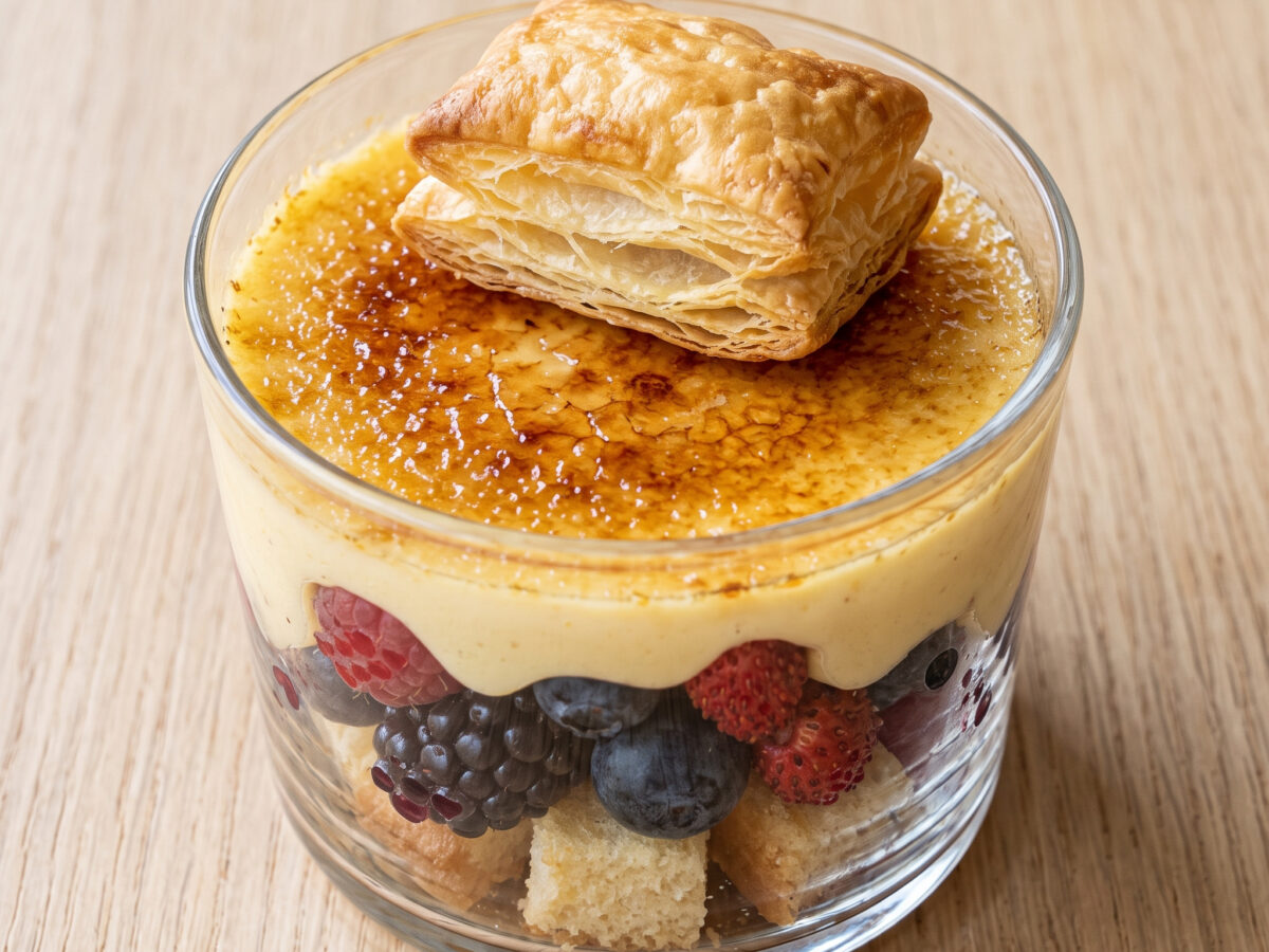 Crema gratinada de Mantequilla de Soria