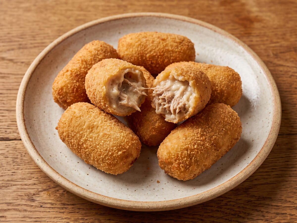 Croquetas de cochinillo aus Segovia
