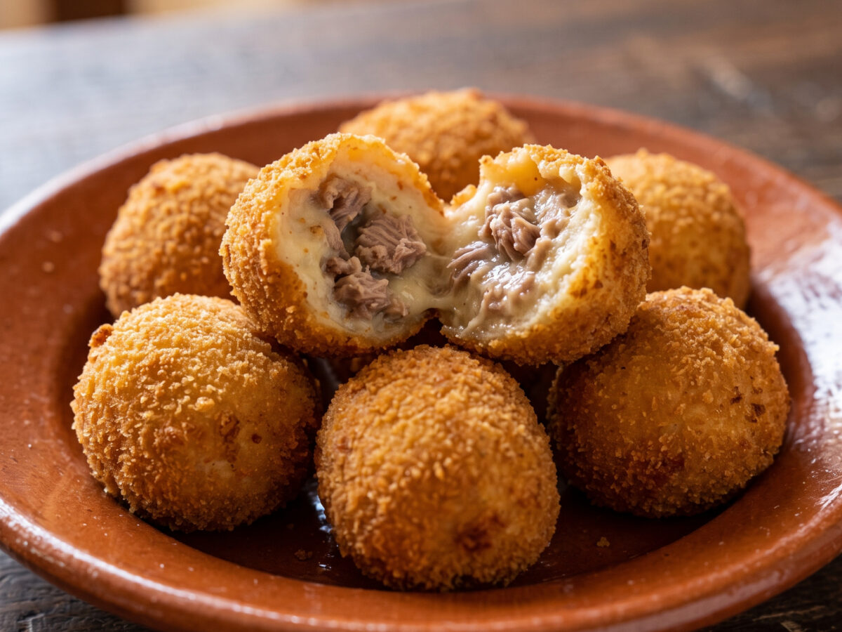 Croquetas de cordero aus Castilla-La Mancha