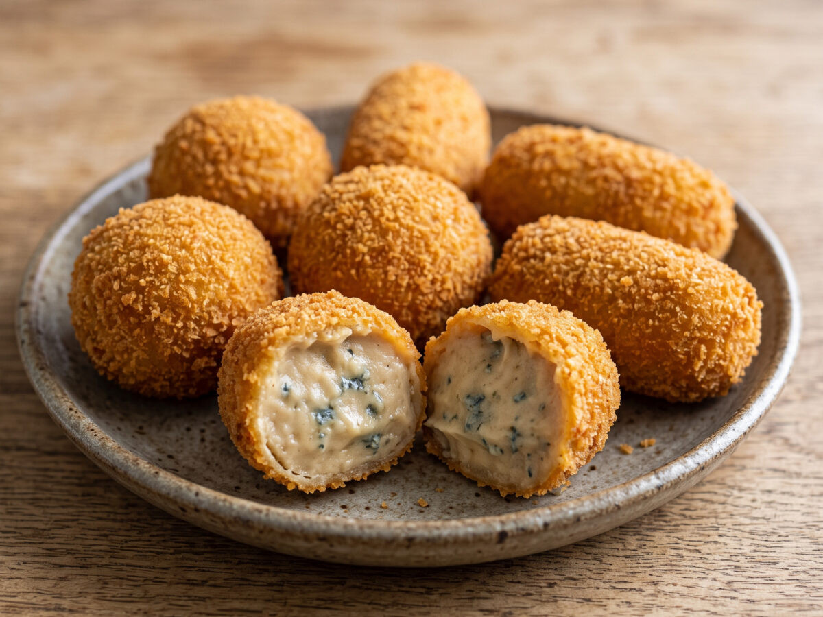 Croquetas de queso de Valdeón