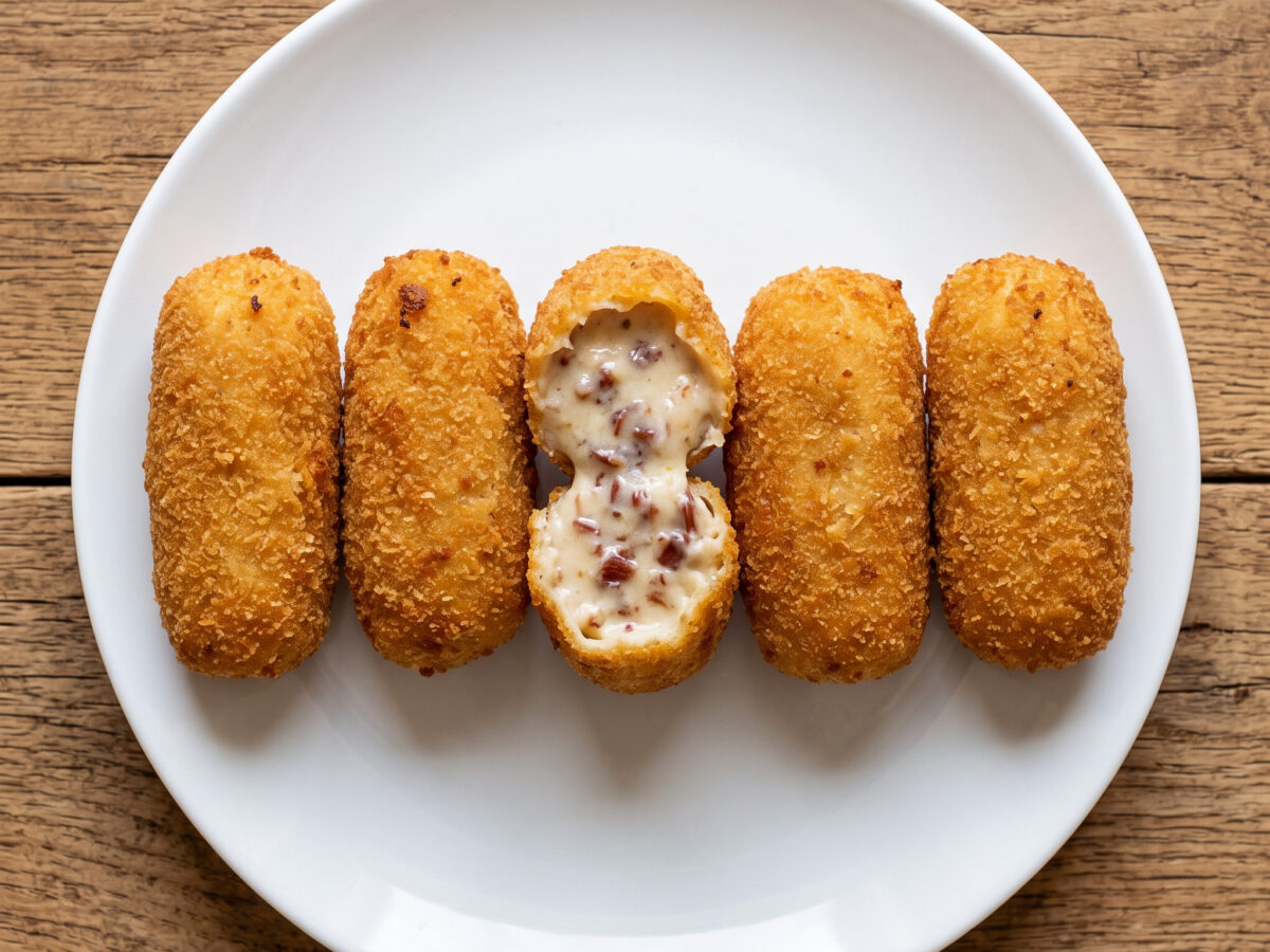 Croquetas de jamón ibérico aus Castilla-La Mancha