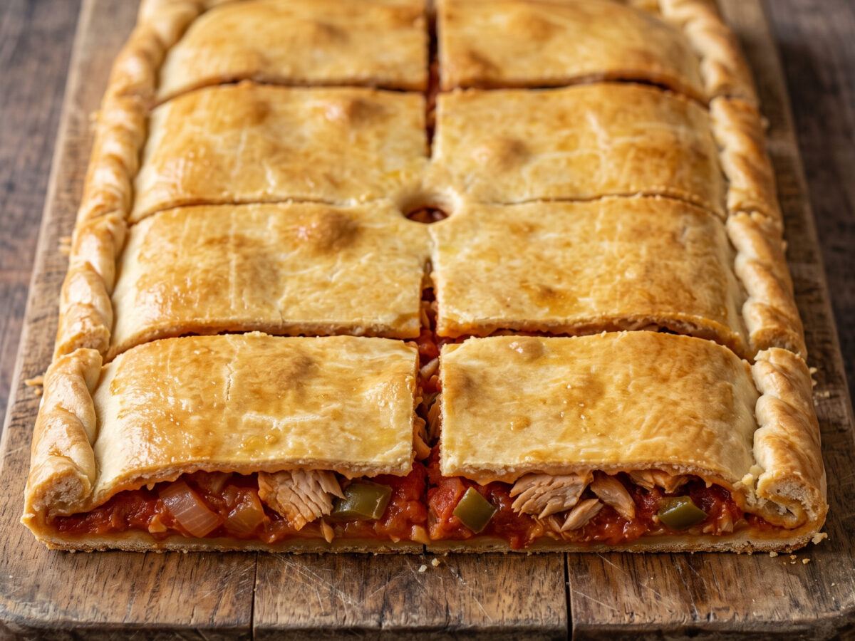 Empanada de bonito y tomate aus dem País Vasco