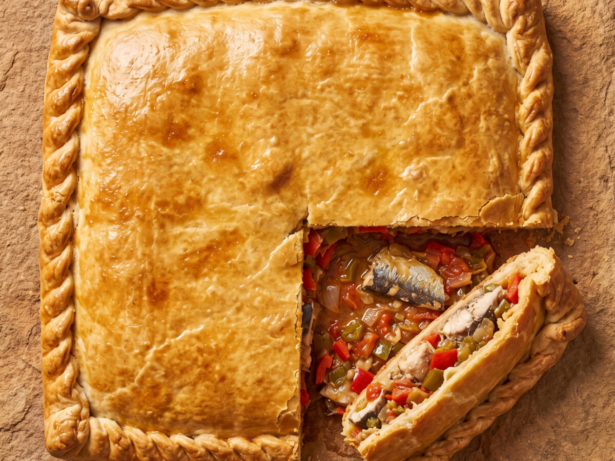 Empanada de sardinas a la vasca