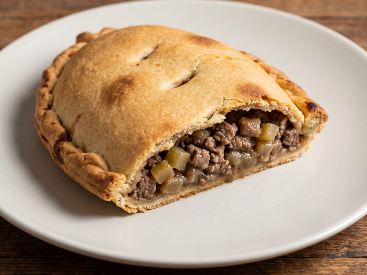 Empanada de ternera y verduras aus Valencia