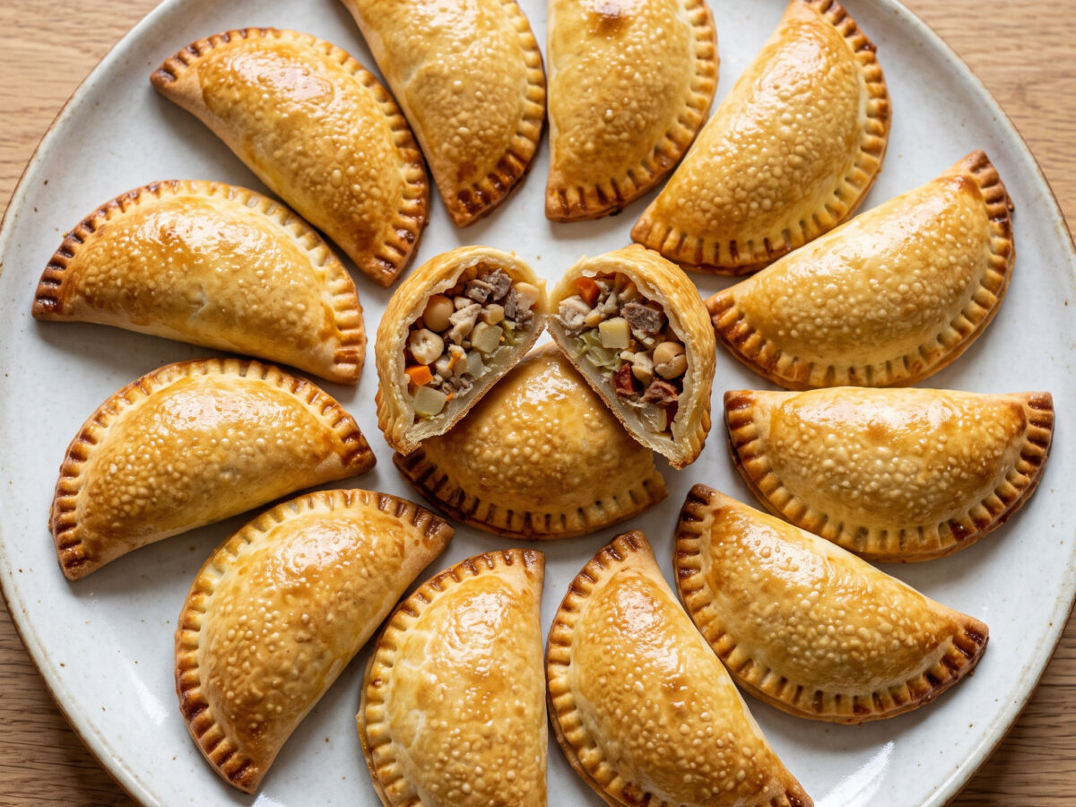 Empanadillas de cocido madrileño