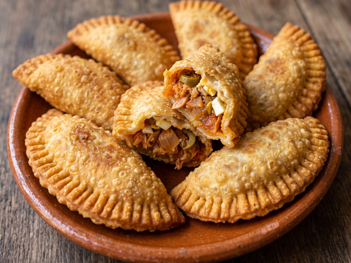Empanadilles de tonyina aus Catalunya