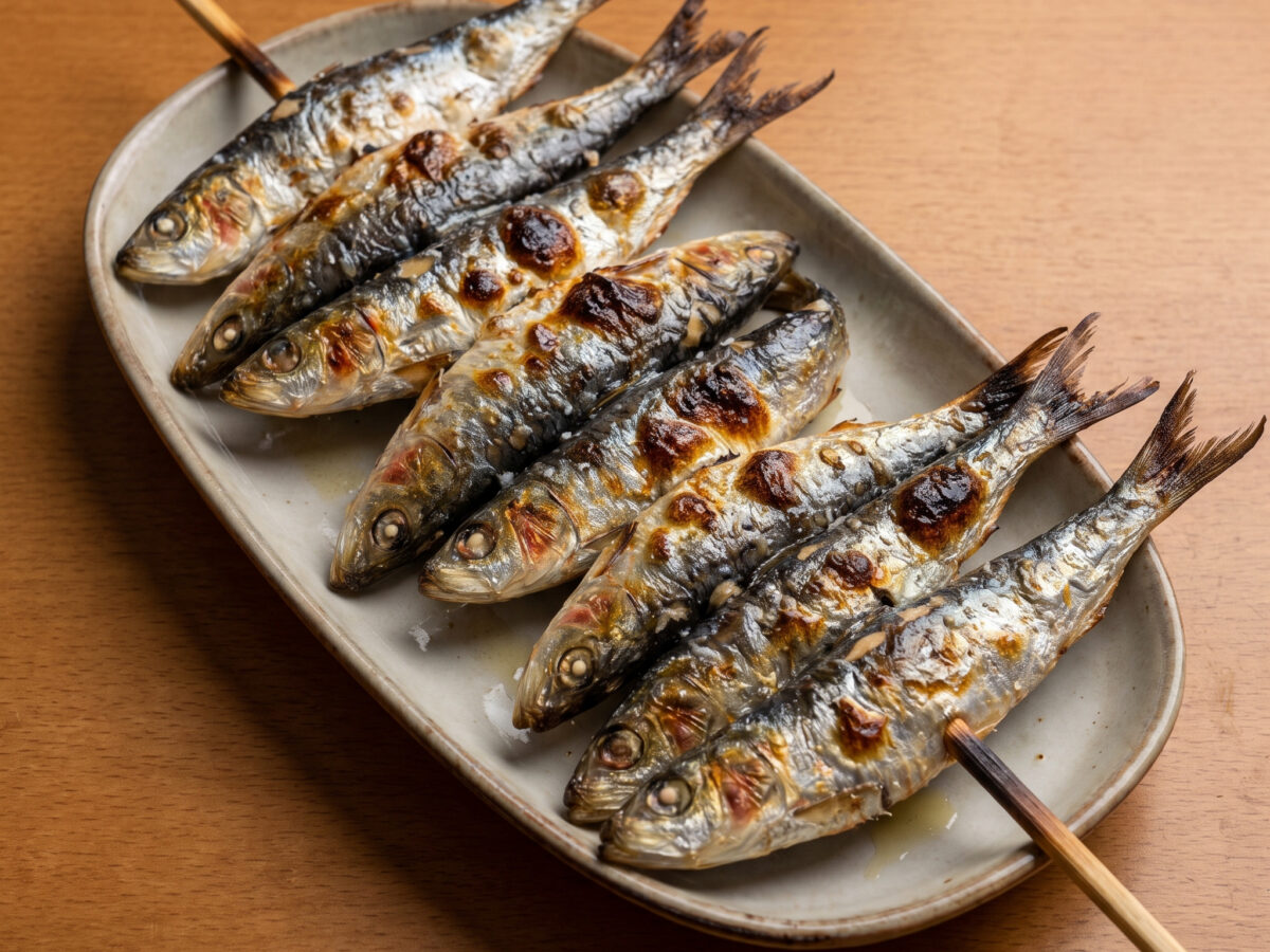 Espeto de sardinas aus Málaga