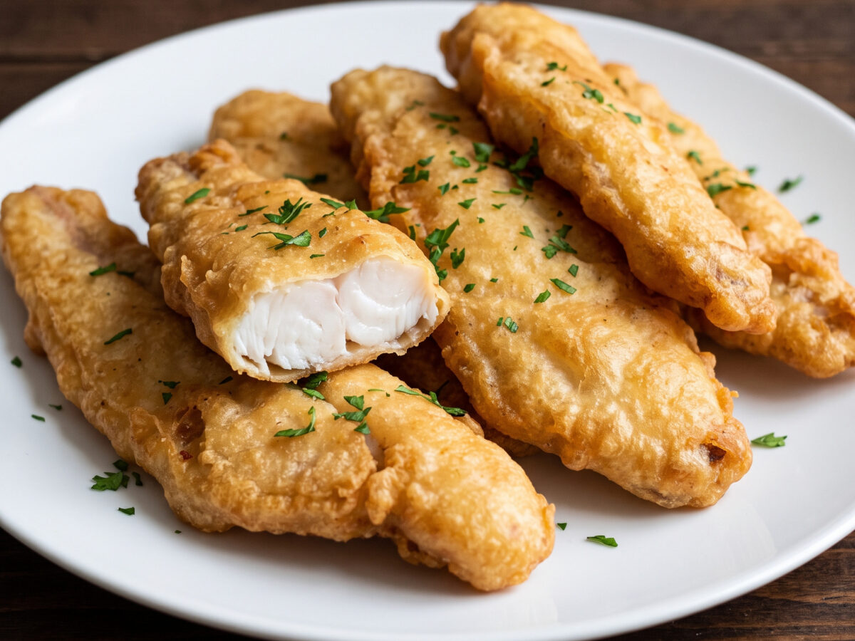 Filete de vieja rebozado