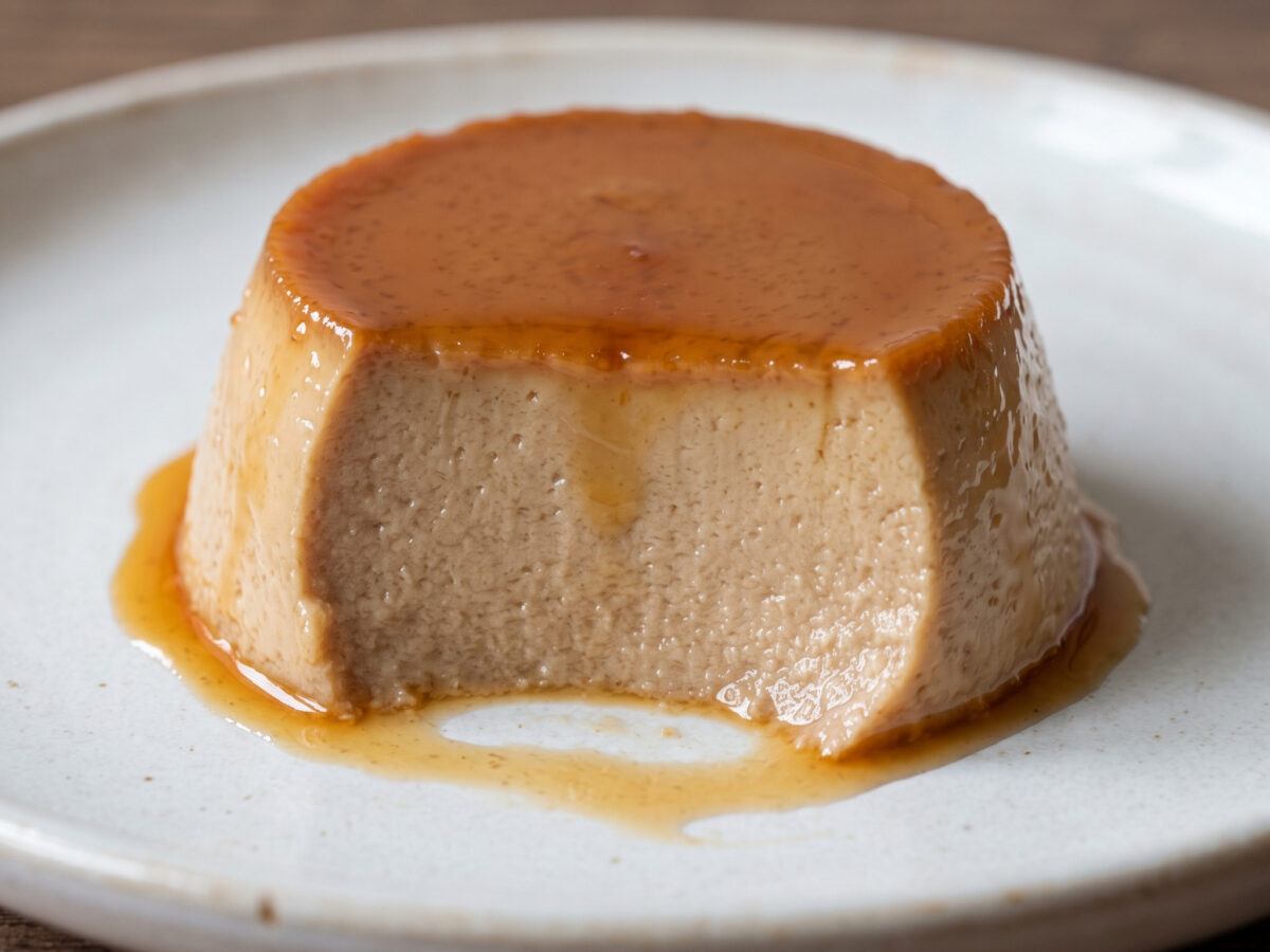 Flan de Castañas del Bierzo