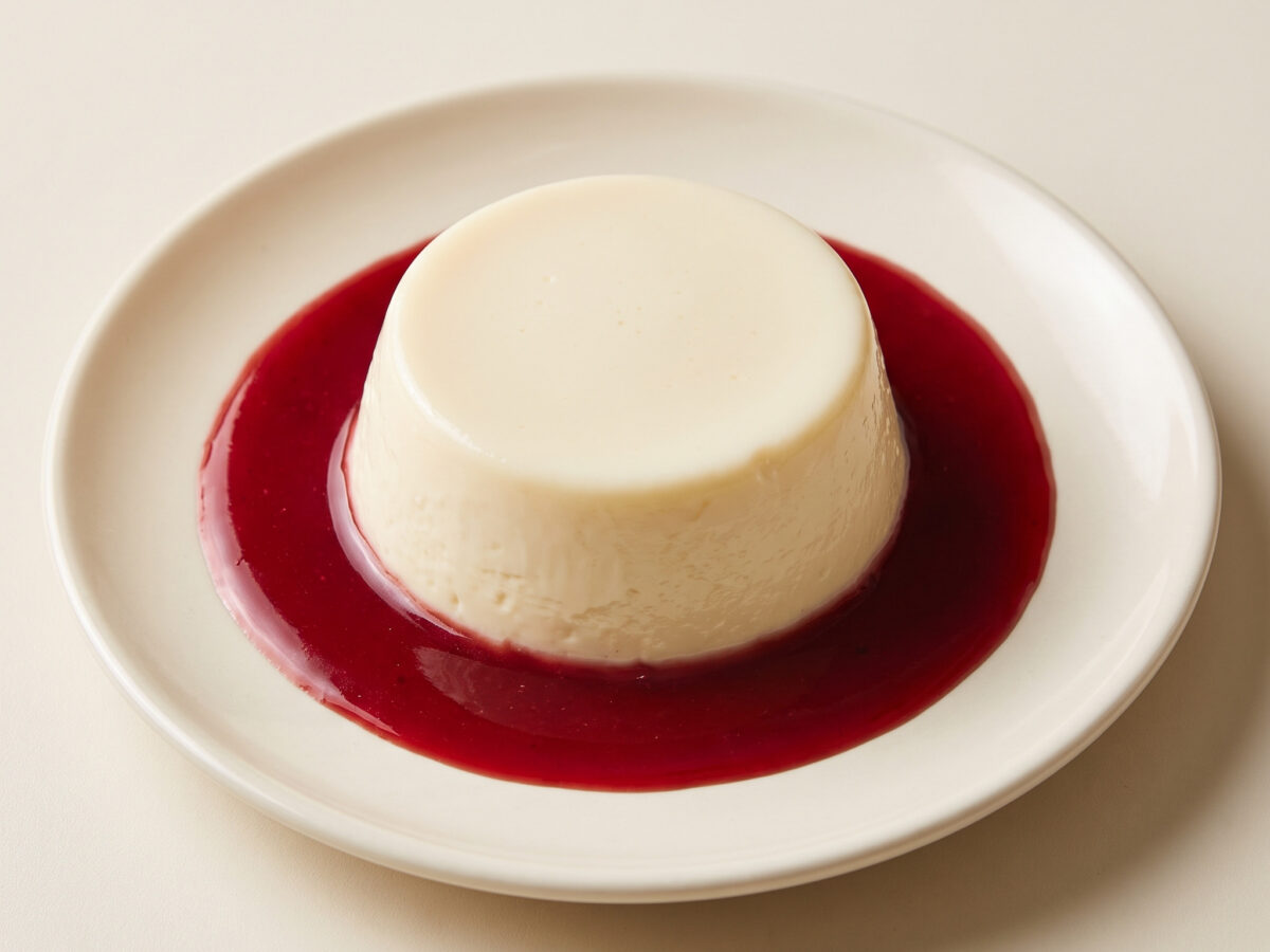 Flan de chocolate blanco aus Castilla y León