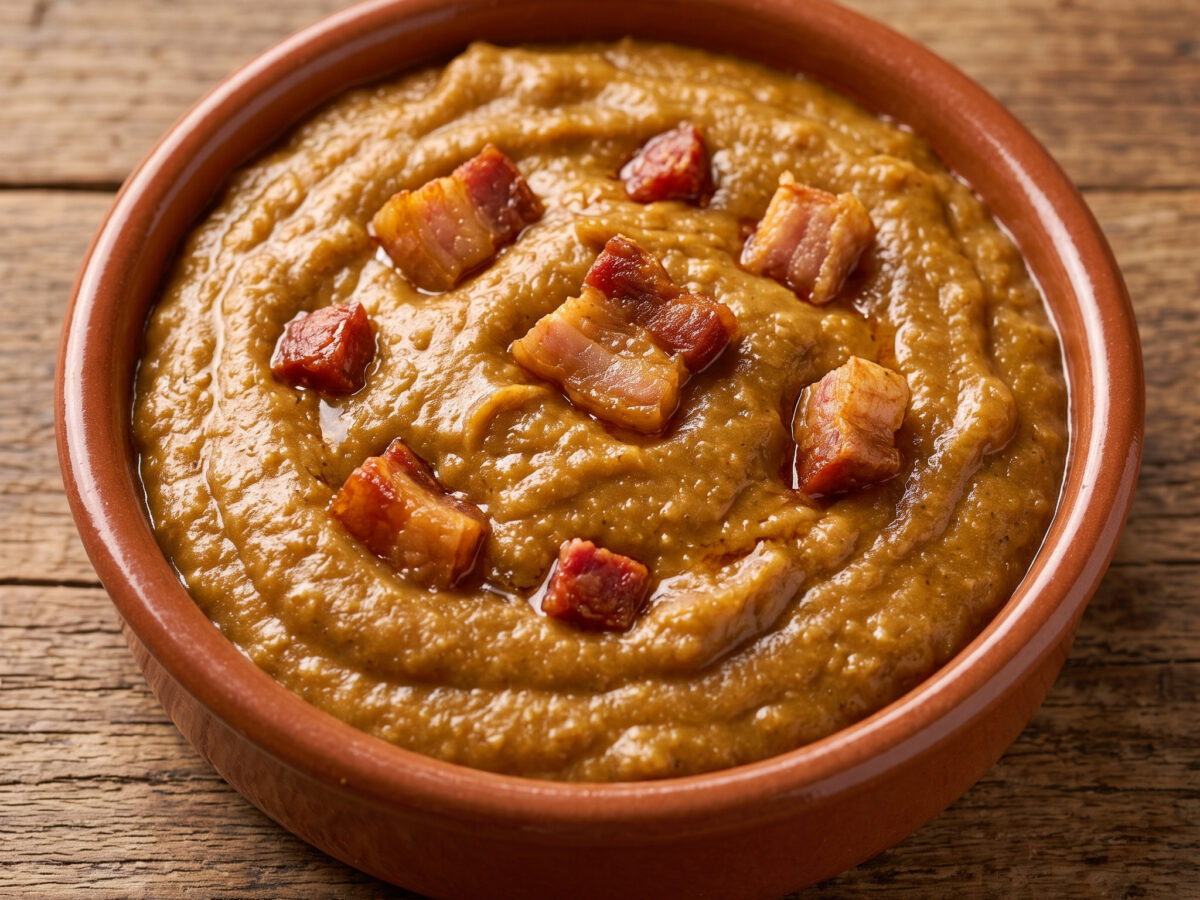 Gachas de almortas aus Castilla y León