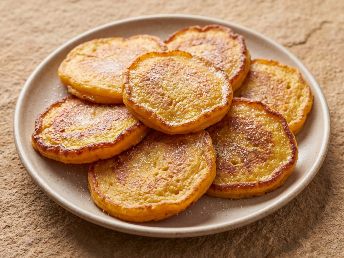 Galicisches Kürbisgebäck aus der Pfanne