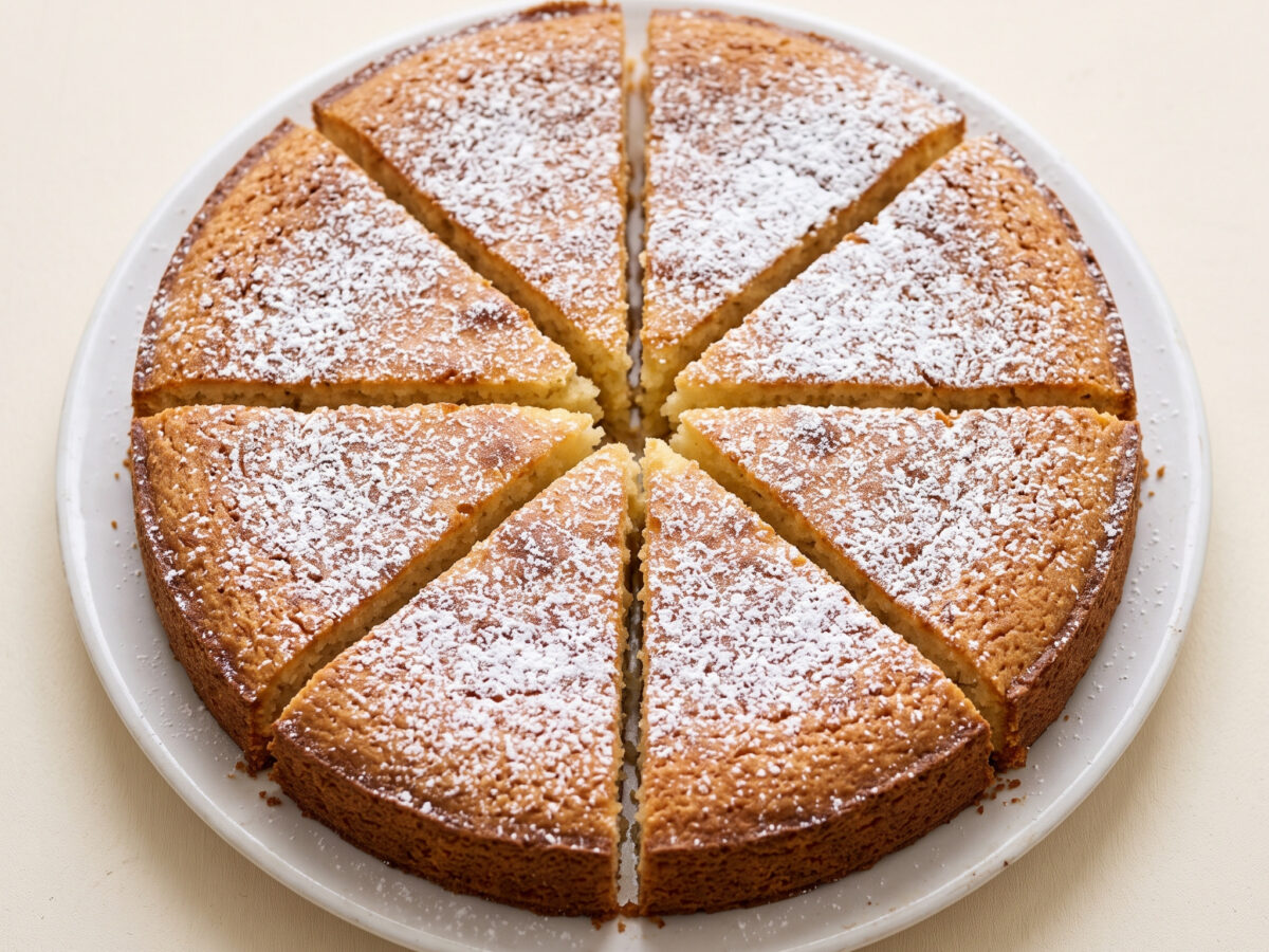 Gató de almendra – Mallorquinischer Mandelkuchen