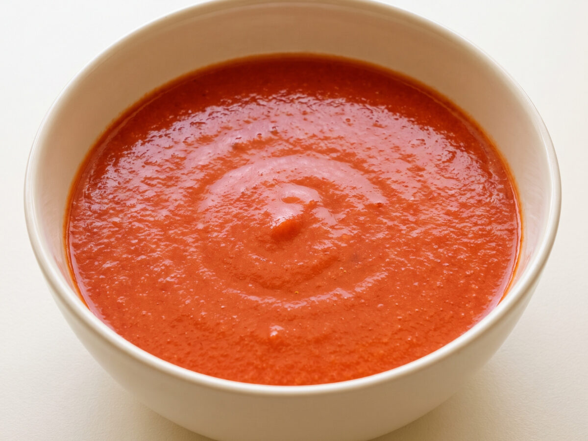 Gazpacho andaluz: eiskalte Tomatensuppe