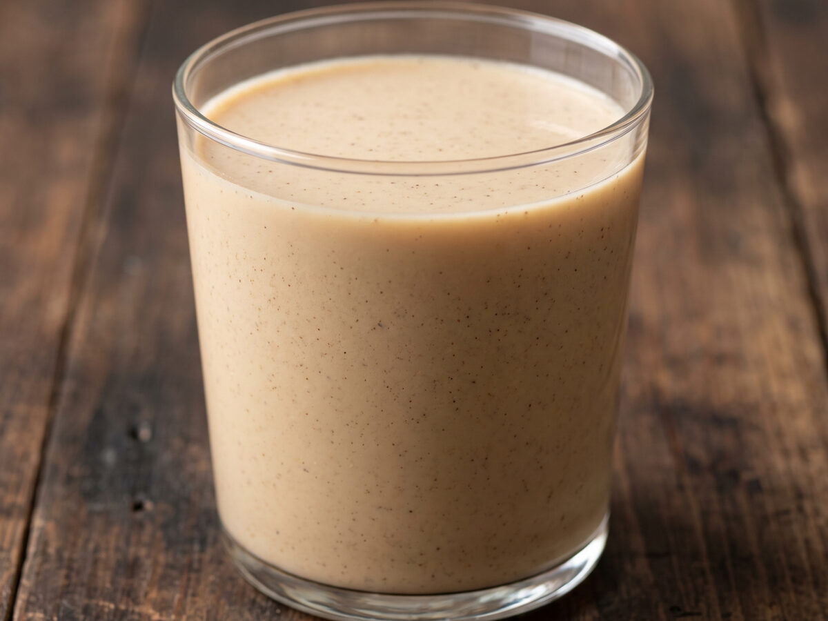 Gofio con leche: kanarisches Gofio mit kalter Milch