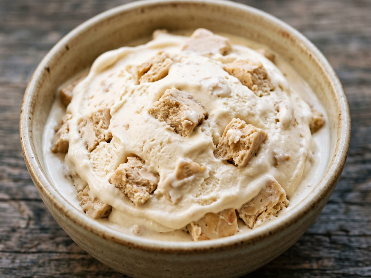 Helado de turrón de Jijona aus der Comunitat Valenciana