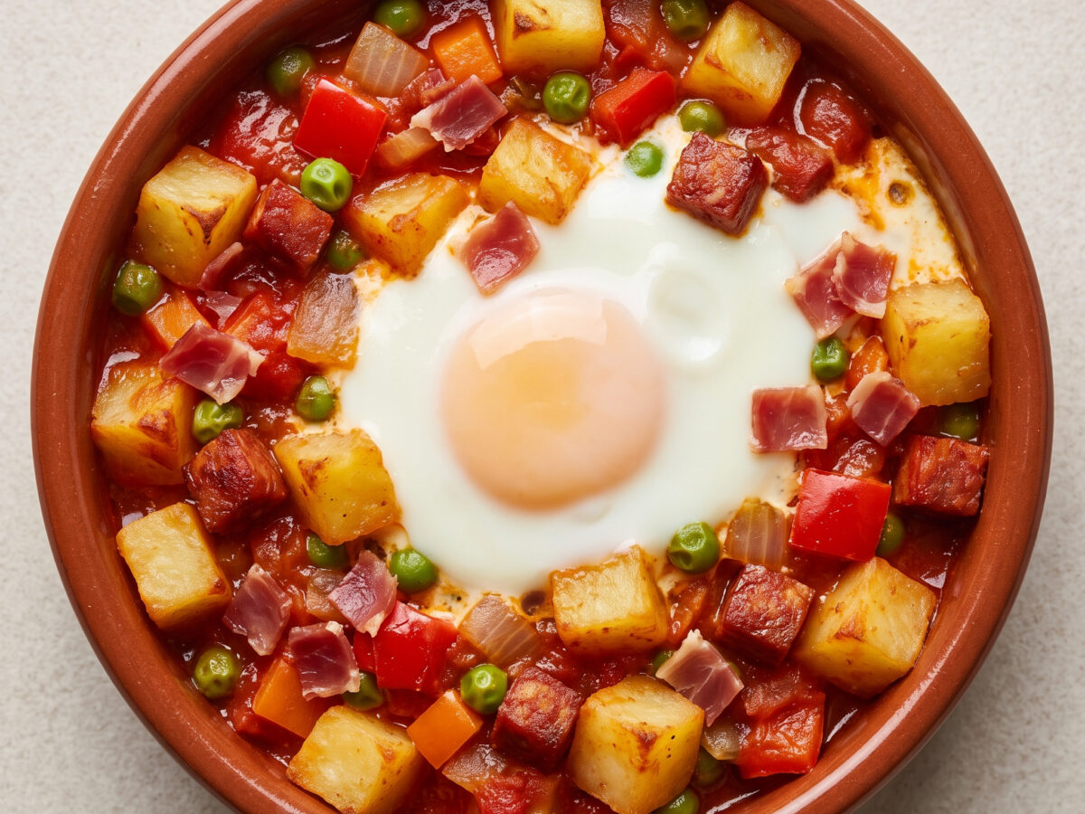 Huevos a la flamenca aus Andalusien