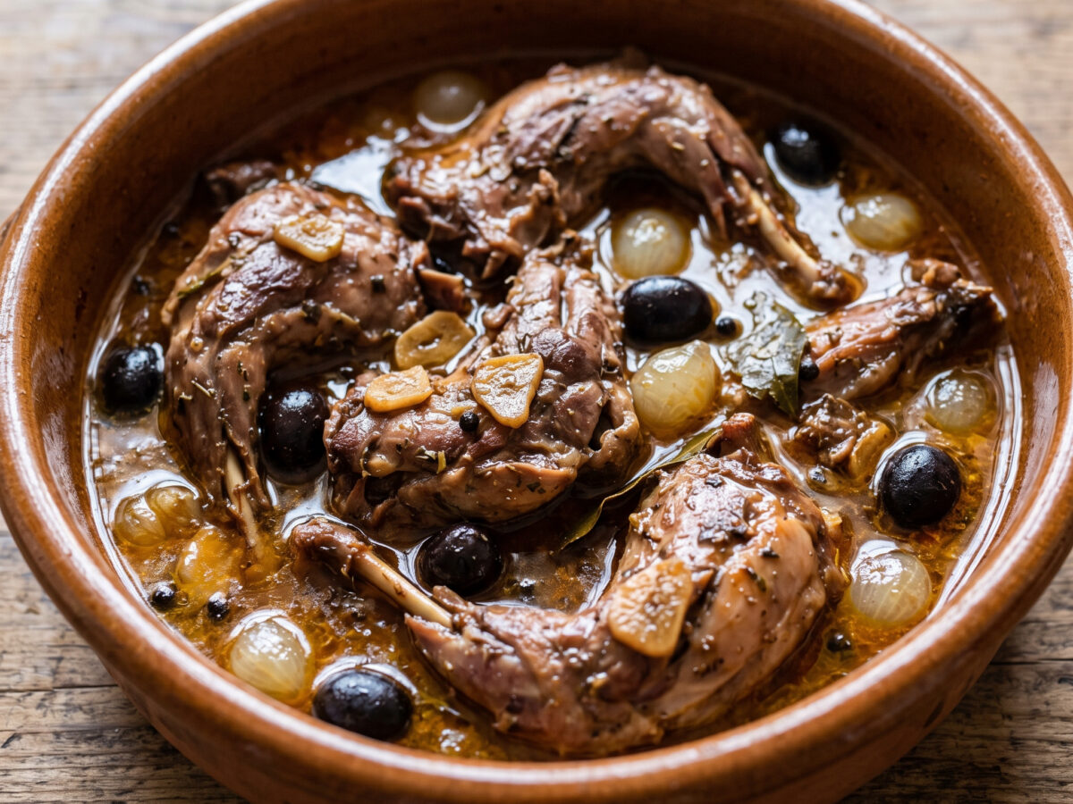Katalanischer Escabeche mit Wildkaninchen