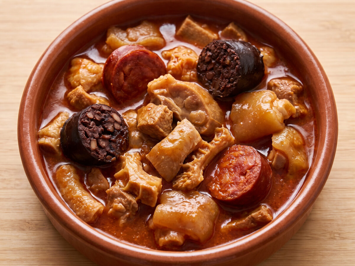 Madrider Callos: sämiger Kutteltopf mit Chorizo