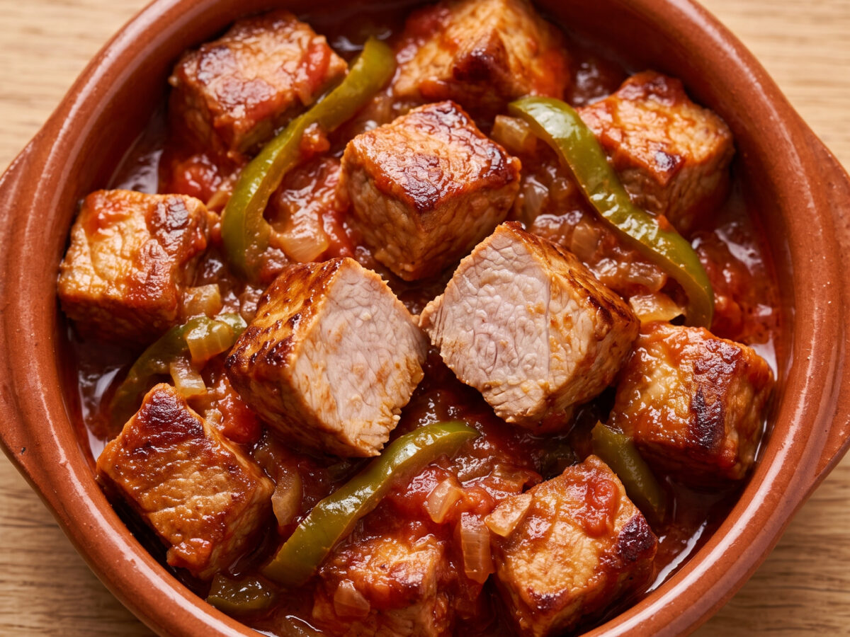 Magro con tomate – Schweinefleisch in Tomatensauce