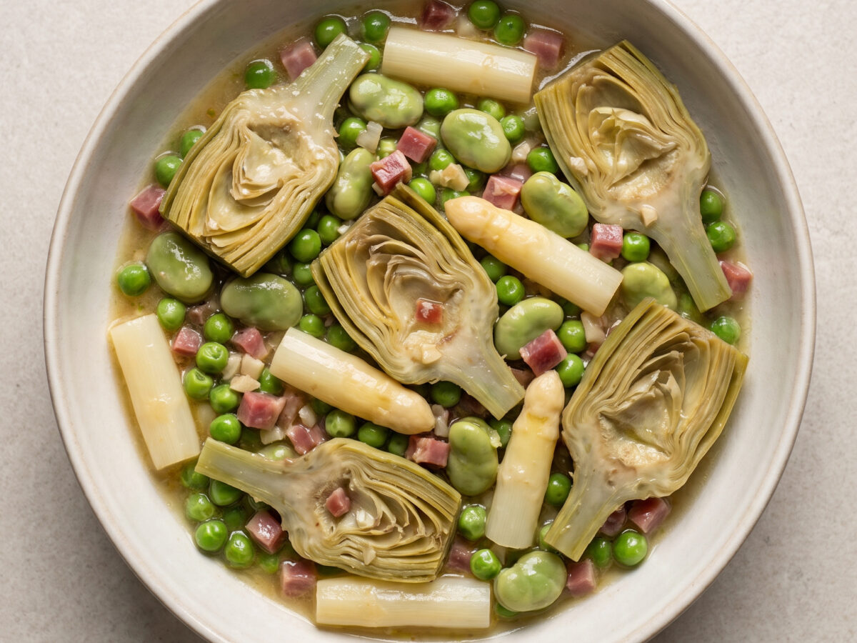 Menestra de verduras de Tudela