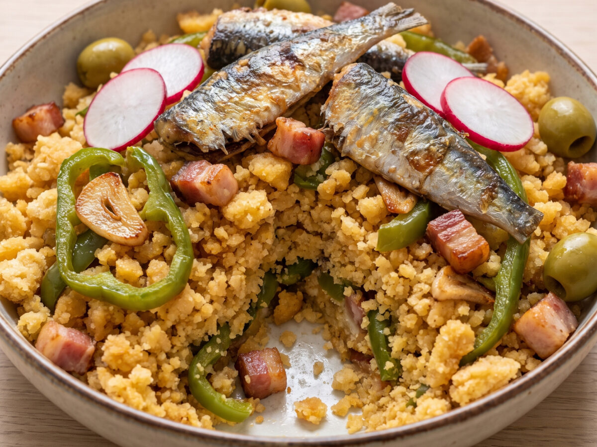 Migas de harina de trigo aus Andalusien