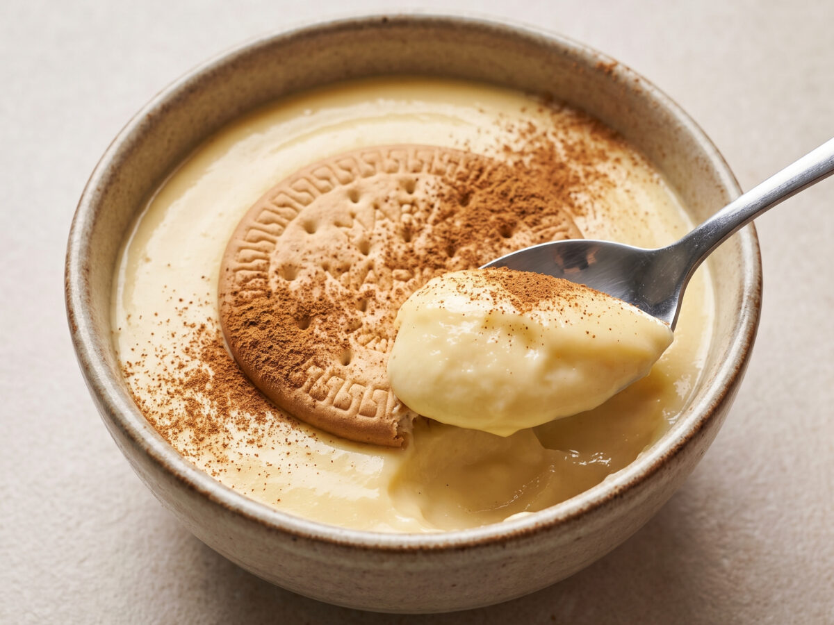 Natillas mit Zimt und Zitronenschale