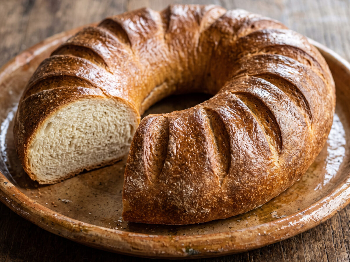Pan rojal aus Baeza: kräftige Kruste, dichte Krume
