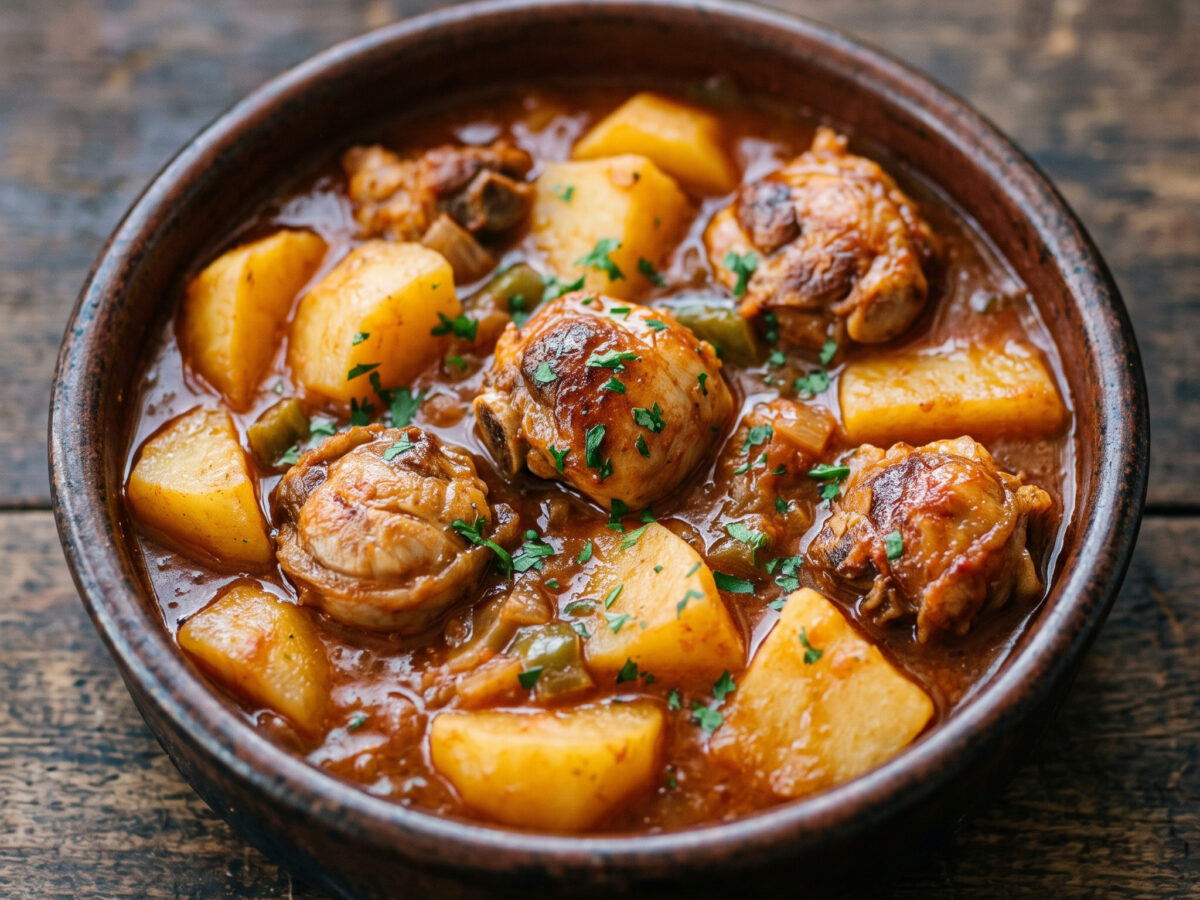 Patatas guisadas con conejo aus Madrid