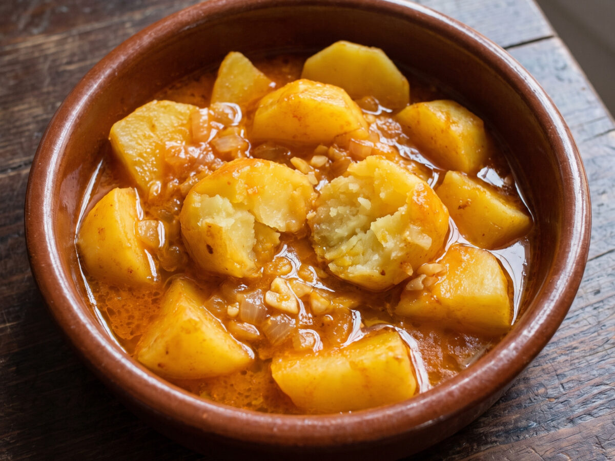 Patatas viudas aus Asturien