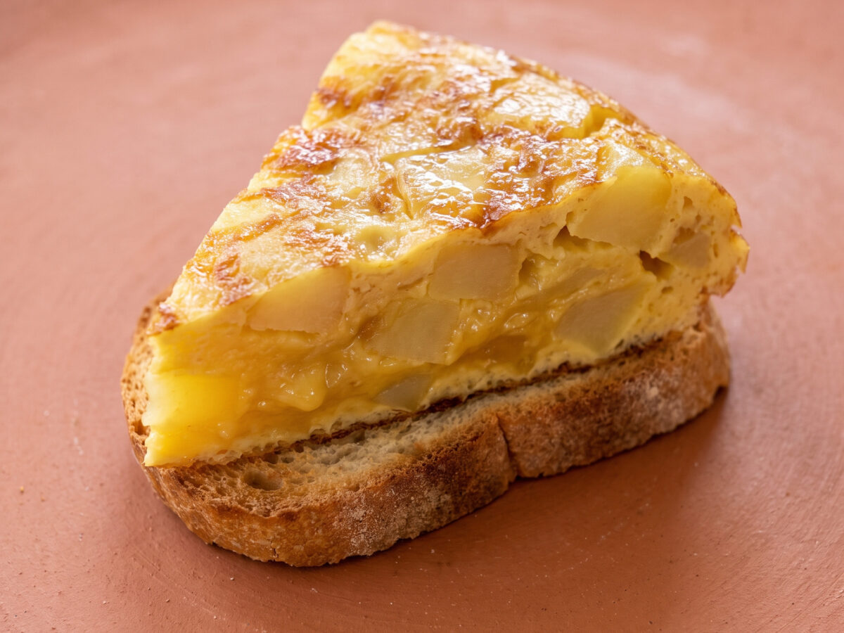 Pincho de tortilla de patatas