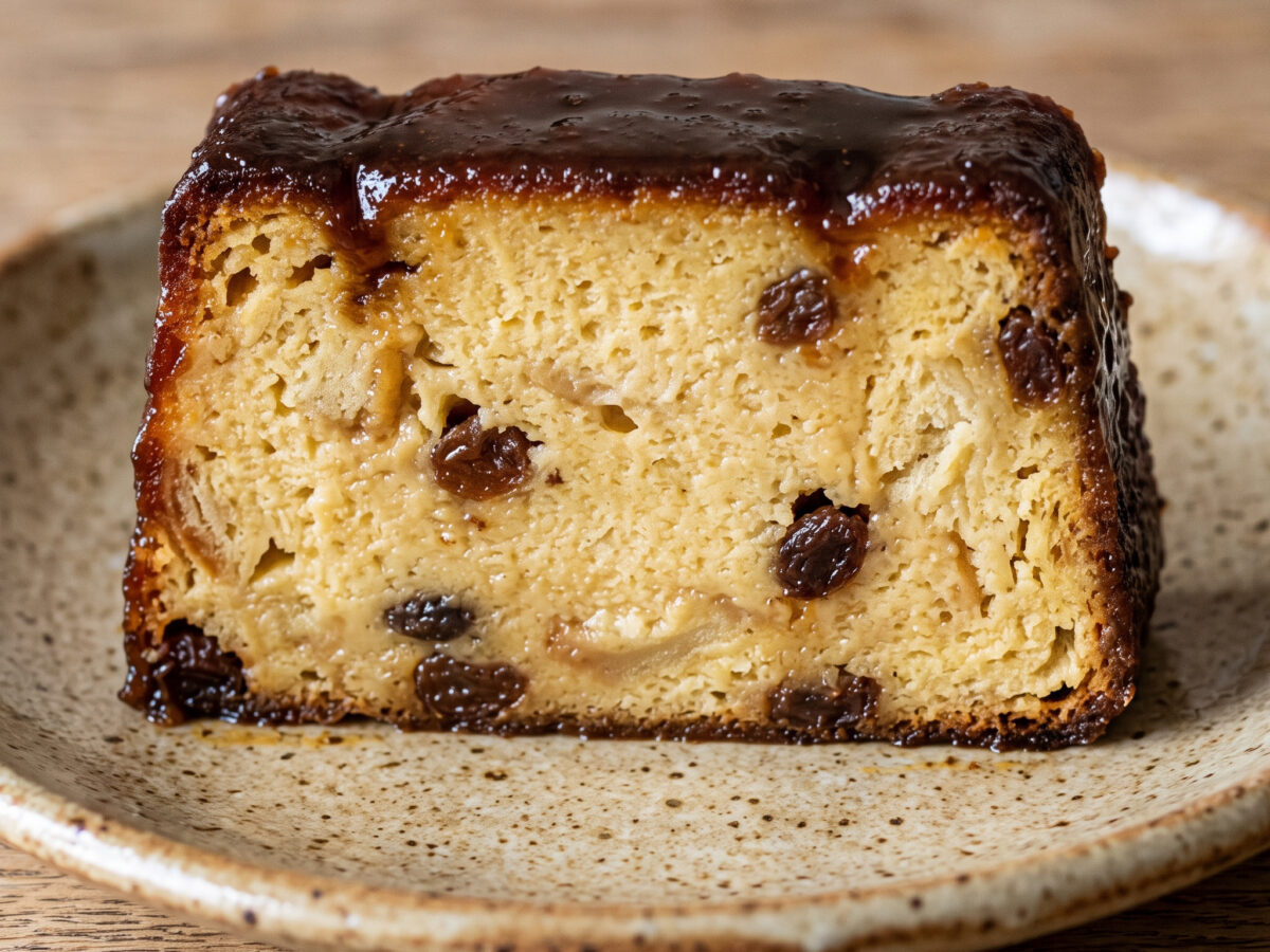 Pudin de coca bamba aus Menorca