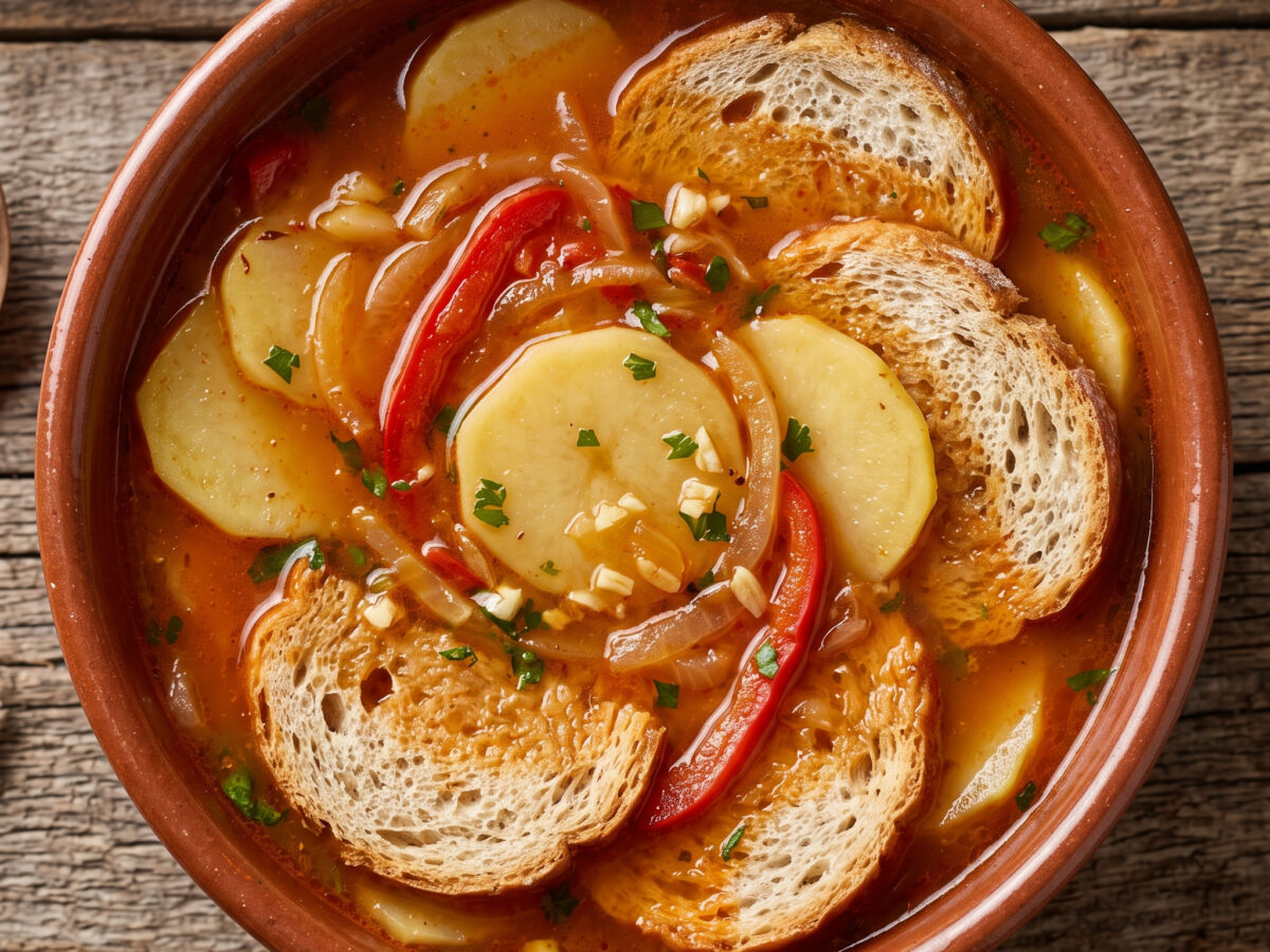 Sopa de patatas aus La Vera